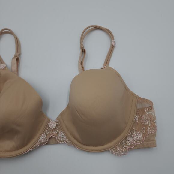 Victoria's Secret Full Coverage Angels IPEX Bra in Tan Size 36A - Picture 3 of 8